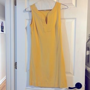Ny and Co XS yellow sleeveless dress